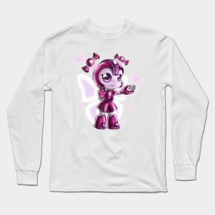 Butterfly Robot Long Sleeve T-Shirt